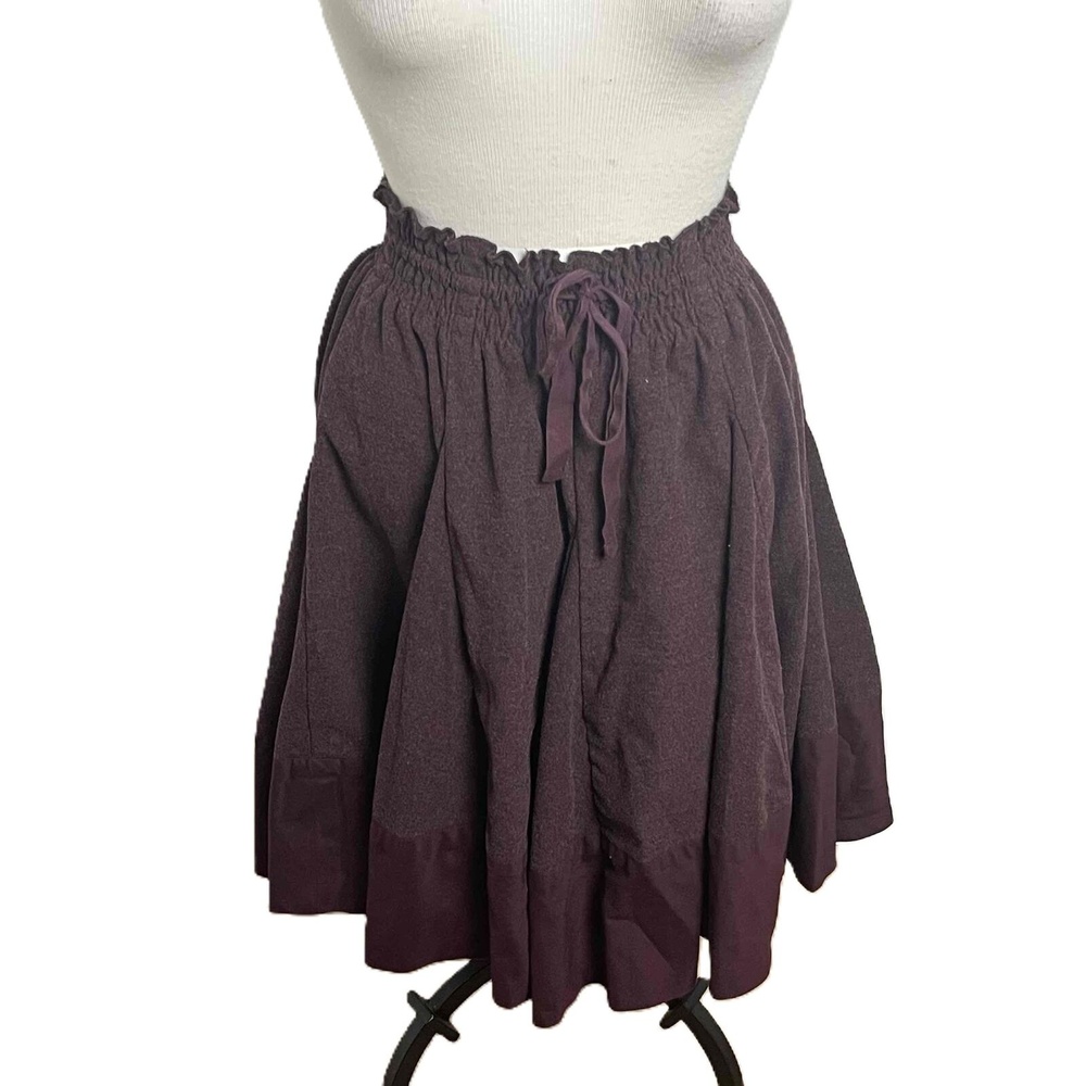 Anthropology‎ Elevenses Purple Fairycore Renfare Tie Skirt Size XS